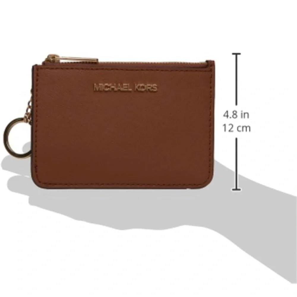 Michael Kors Brown Card Holder Jet Set Travel - Picture 3 of 7